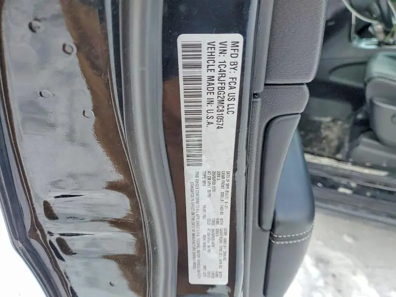 2021 JEEP GRAND CHEROKEE LIMITED  