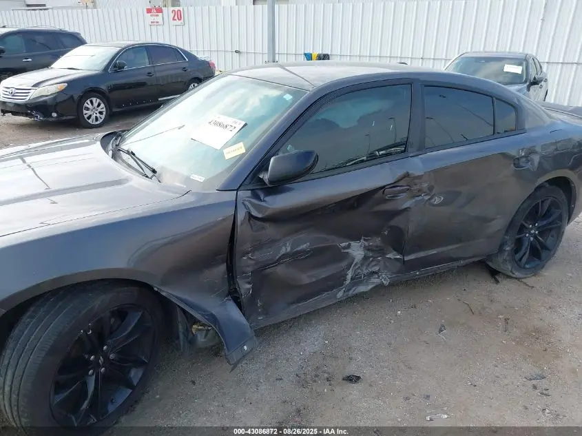 2018 DODGE CHARGER SXT RWD