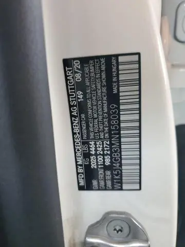 2021 MERCEDES-BENZ CLA 250  
