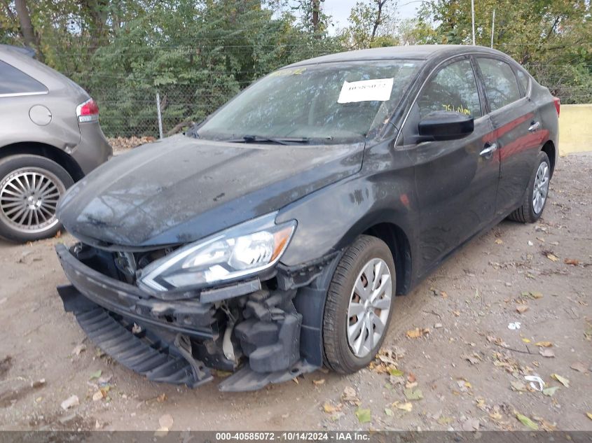 2017 NISSAN SENTRA SV