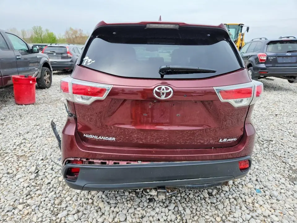 2015 TOYOTA HIGHLANDER LE PLUS  