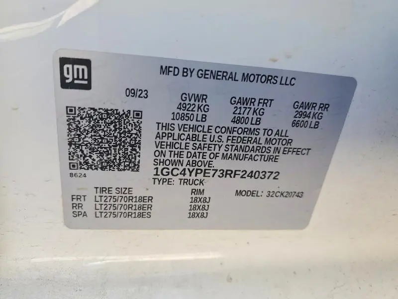 2024 CHEVROLET SILVERADO K2500 HEAVY DUTY LTZ  