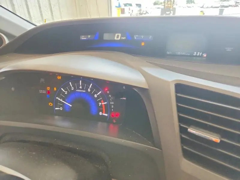 2012 HONDA CIVIC EX  