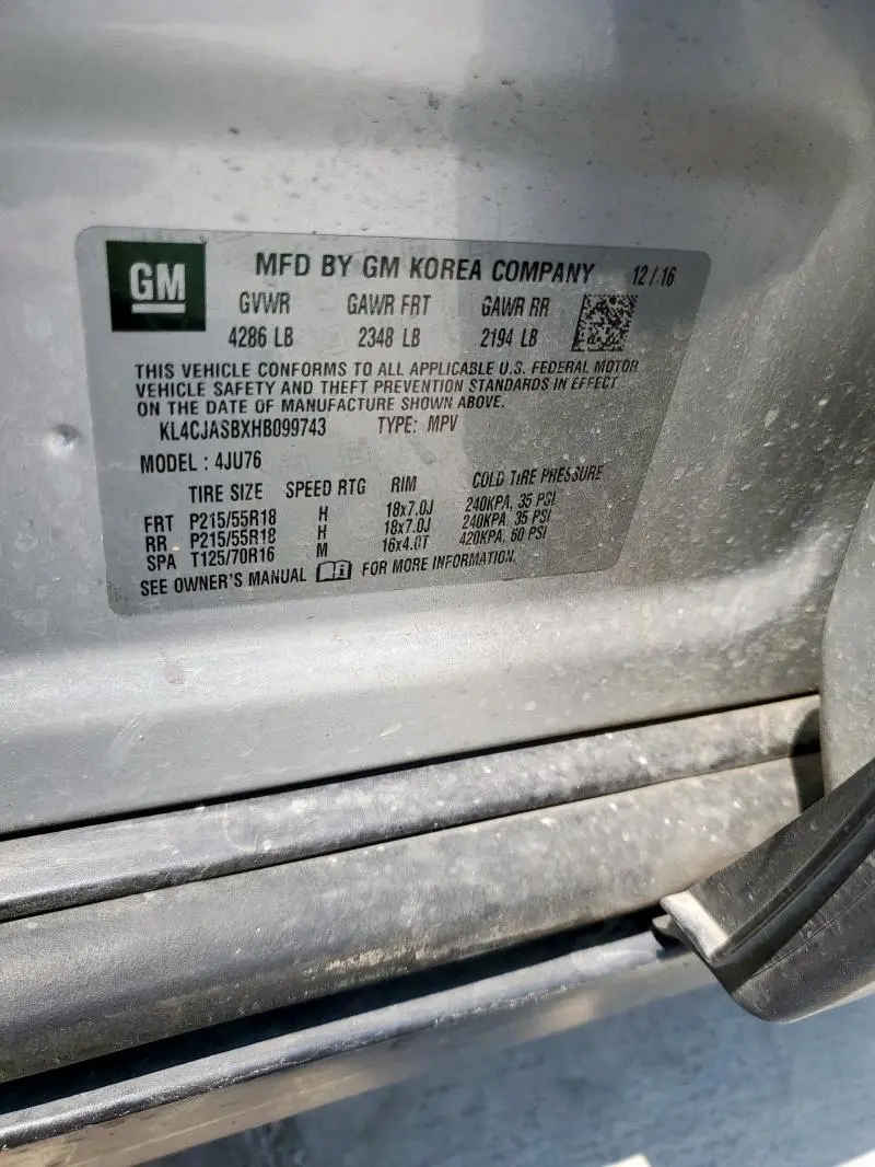 2017 BUICK ENCORE PREFERRED  