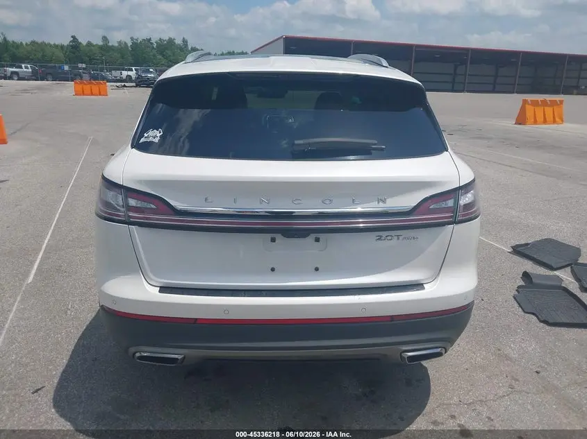 2019 LINCOLN NAUTILUS RESERVE