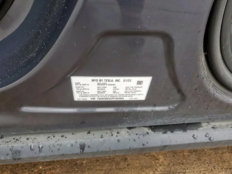 2023 TESLA MODEL X   