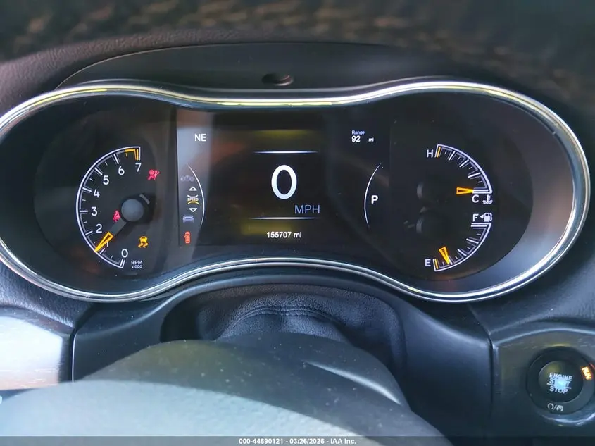 2017 JEEP GRAND CHEROKEE ALTITUDE 4X2