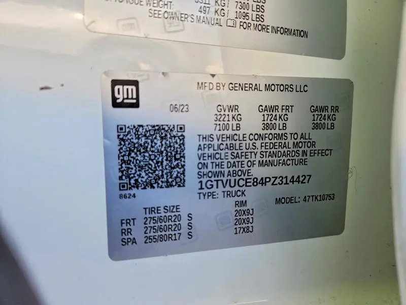 2023 GMC SIERRA K1500 ELEVATION  