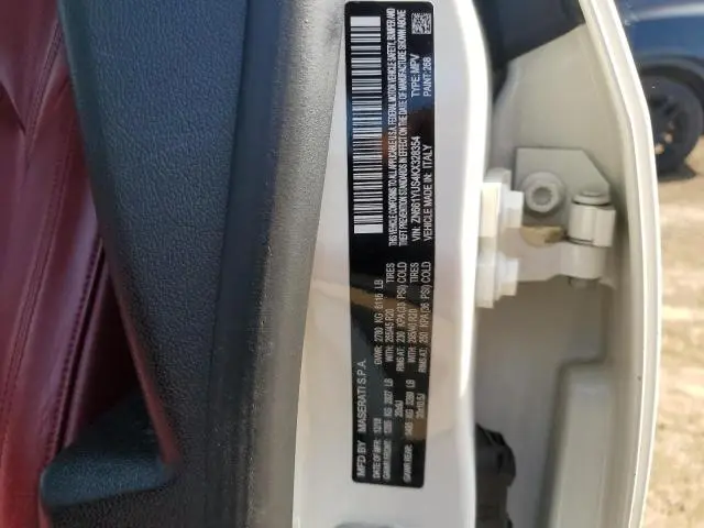 2019 MASERATI LEVANTE S SPORT  