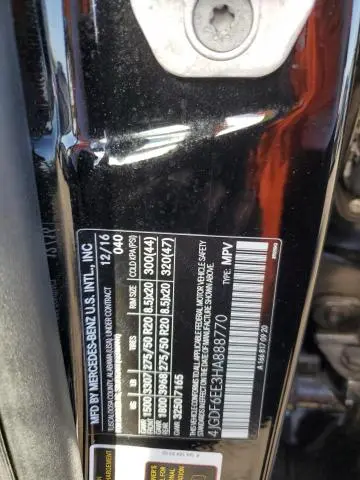 2017 MERCEDES-BENZ GLS 450 4MATIC  