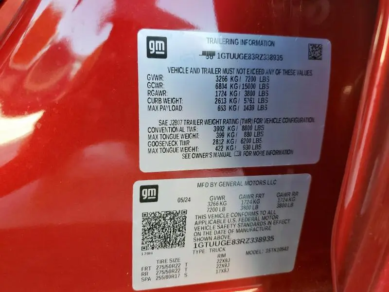 2024 GMC SIERRA K1500 DENALI  