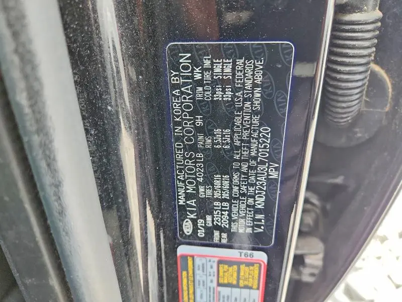 2020 KIA SOUL   