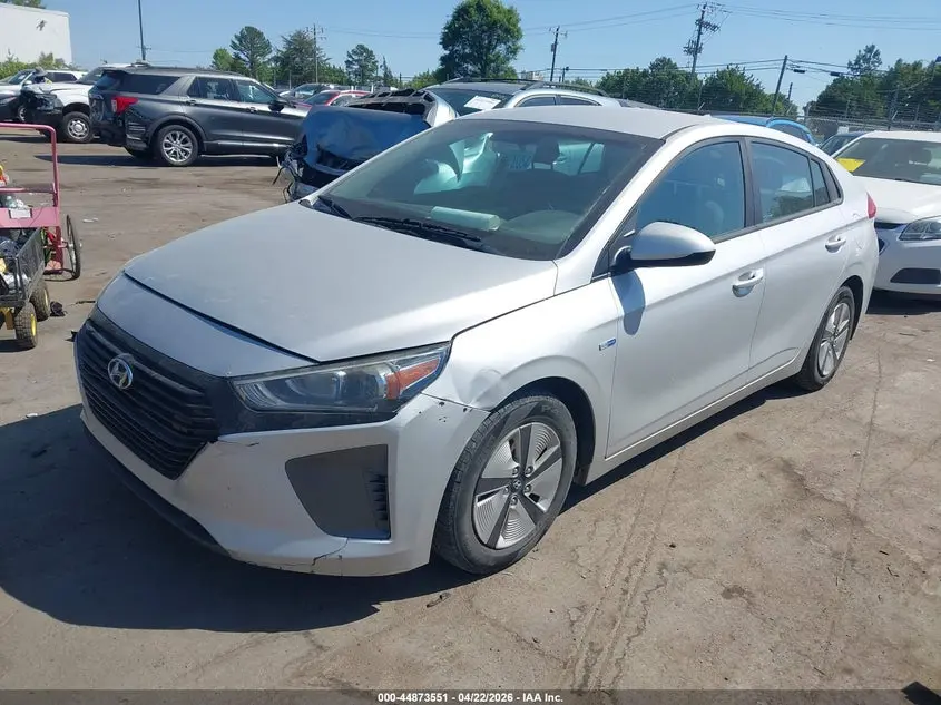 2017 HYUNDAI IONIQ HYBRID BLUE