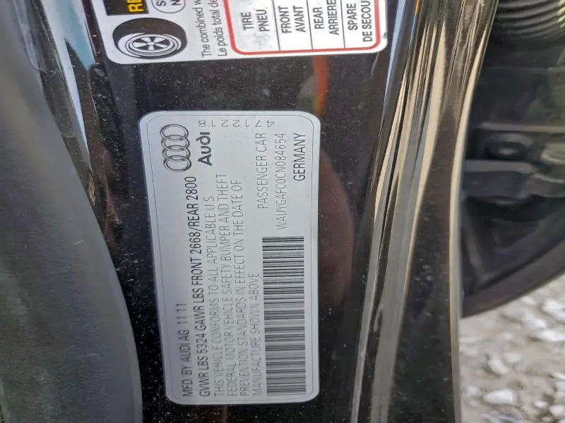 2012 AUDI A7 PREMIUM PLUS  