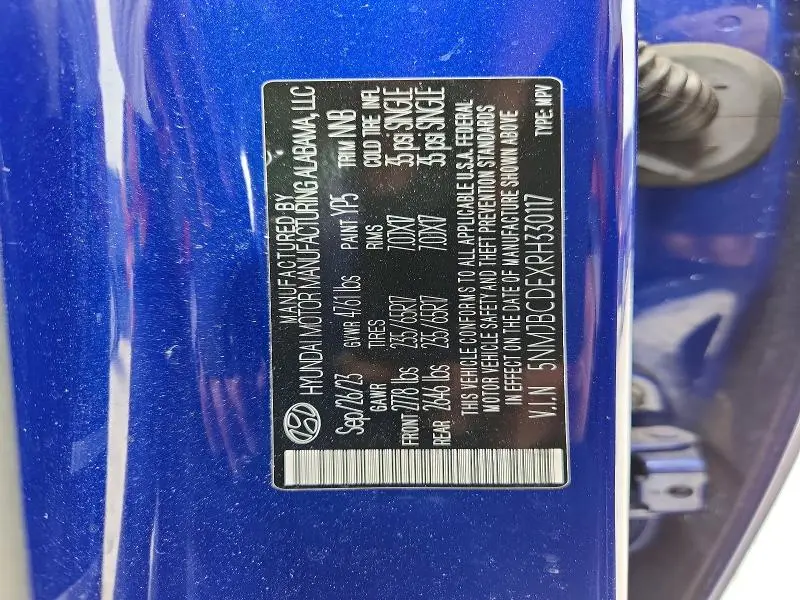 2024 HYUNDAI TUCSON SEL  
