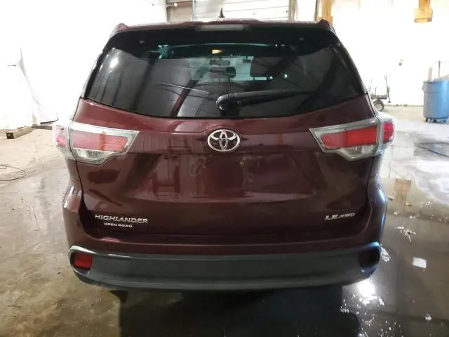 2015 TOYOTA HIGHLANDER LE  
