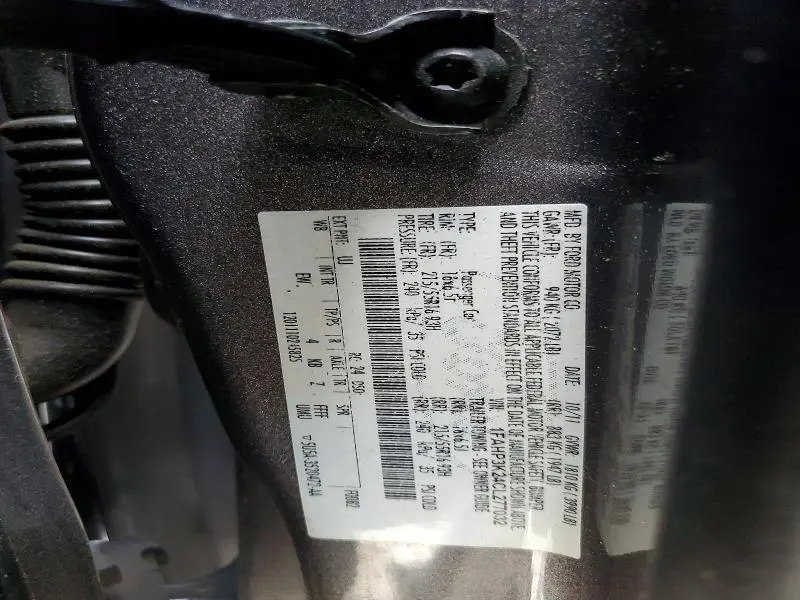 2012 FORD FOCUS SE  
