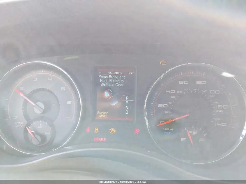 2013 DODGE CHARGER SXT