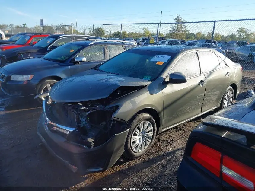 2012 TOYOTA CAMRY LE