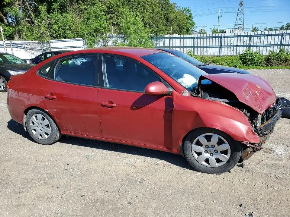 2010 HYUNDAI ELANTRA BLUE  