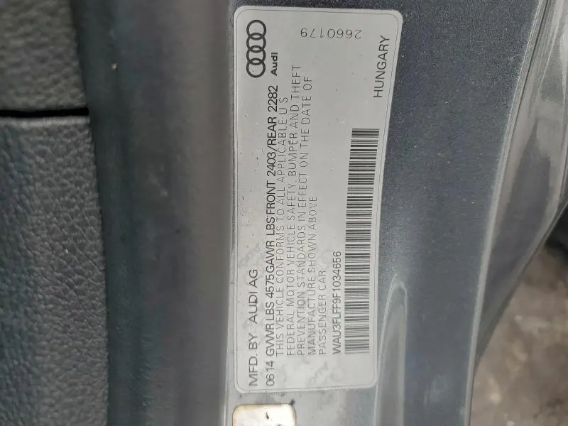 2015 AUDI A3 PREMIUM PLUS  