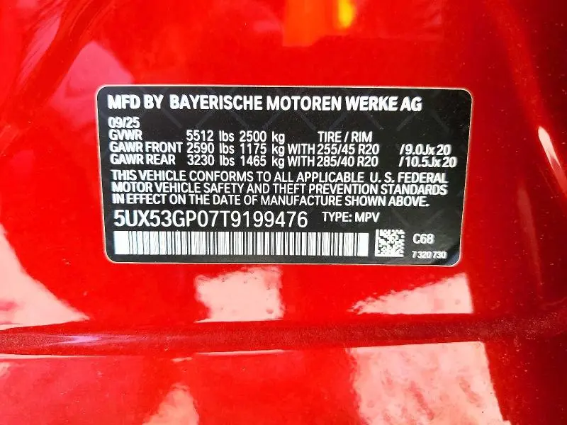 2026 BMW X3 30 XDRIVE  