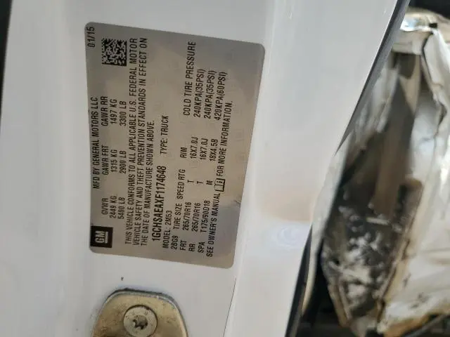 2015 CHEVROLET COLORADO