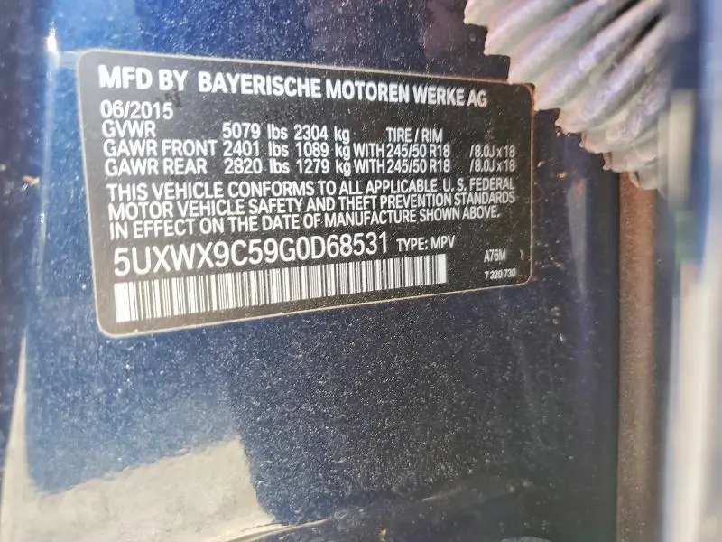 2016 BMW X3 XDRIVE28I  