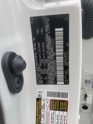 2021 TOYOTA HIGHLANDER HYBRID PLATINUM  
