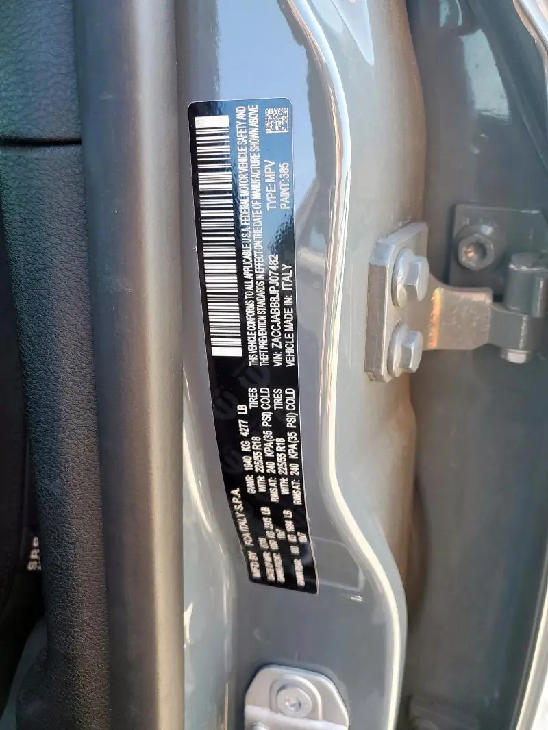 2018 JEEP RENEGADE LATITUDE  