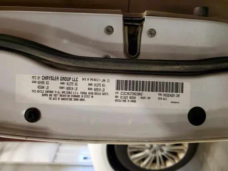 2013 CHRYSLER 300C   