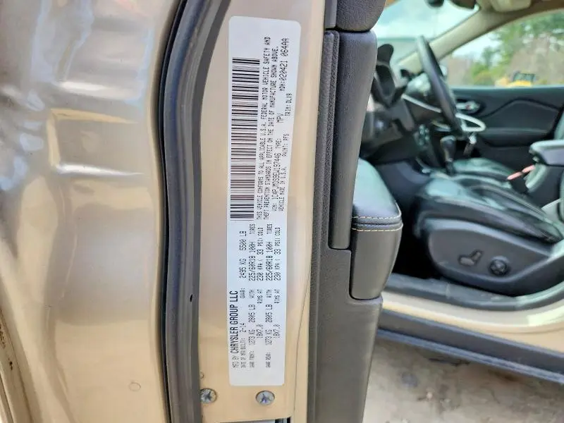 2014 JEEP CHEROKEE LIMITED  