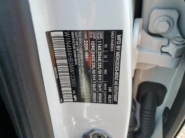 2021 MERCEDES-BENZ GLB 250 4MATIC  