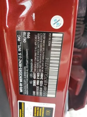 2016 MERCEDES-BENZ C 300  