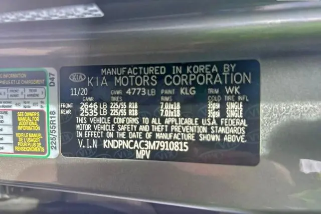 2021 KIA SPORTAGE EX  