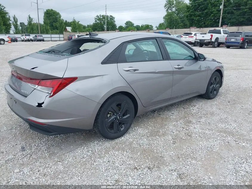 2023 HYUNDAI ELANTRA HYBRID BLUE
