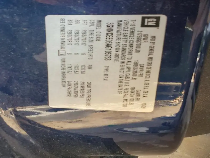 2010 CHEVROLET AVALANCHE LS  