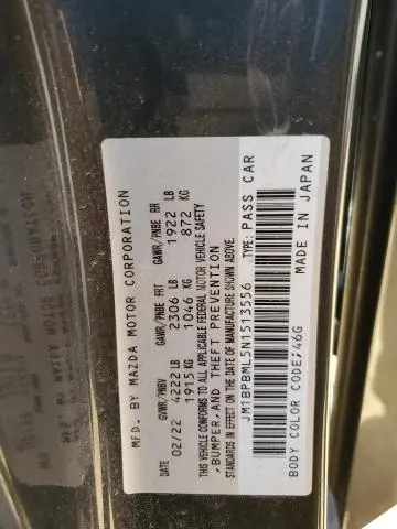 2022 MAZDA 3 PREMIUM  