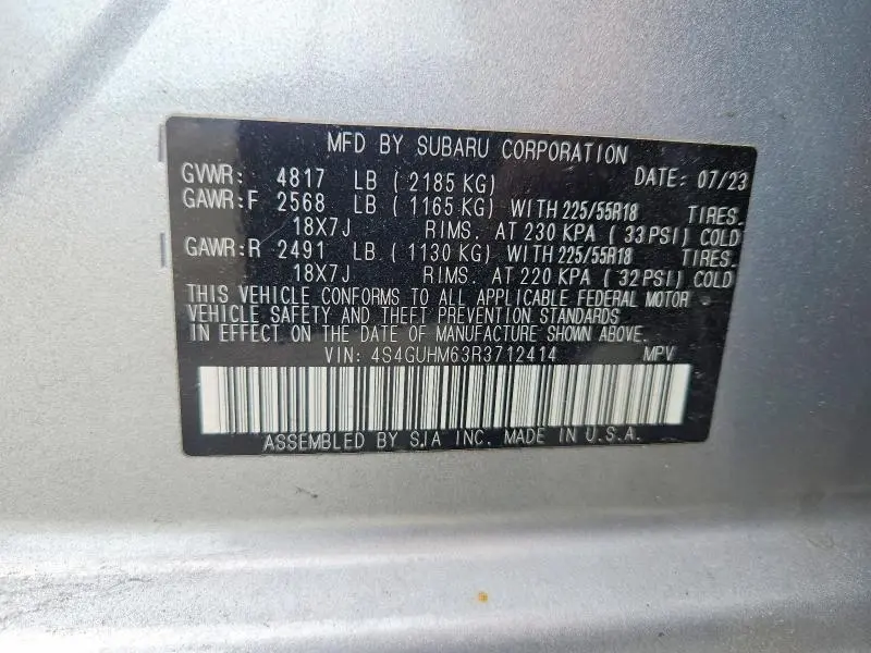2024 SUBARU CROSSTREK LIMITED  