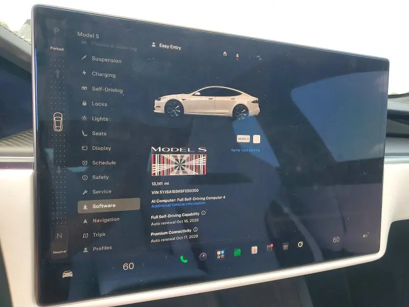 2025 TESLA MODEL S   