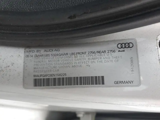 2014 AUDI A6 PREMIUM PLUS  