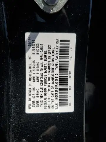 2015 HONDA ACCORD SPORT  