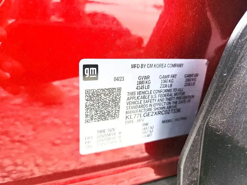 2024 CHEVROLET TRAX 1RS  