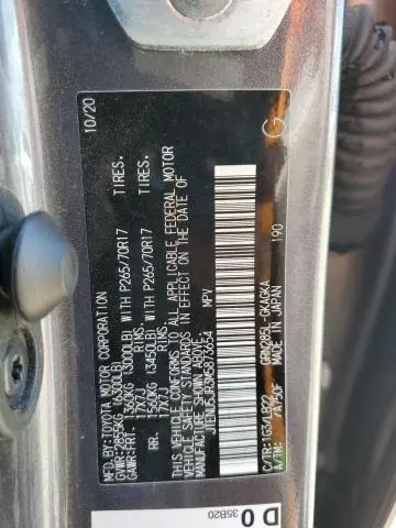 2021 TOYOTA 4RUNNER SR5/SR5 PREMIUM  