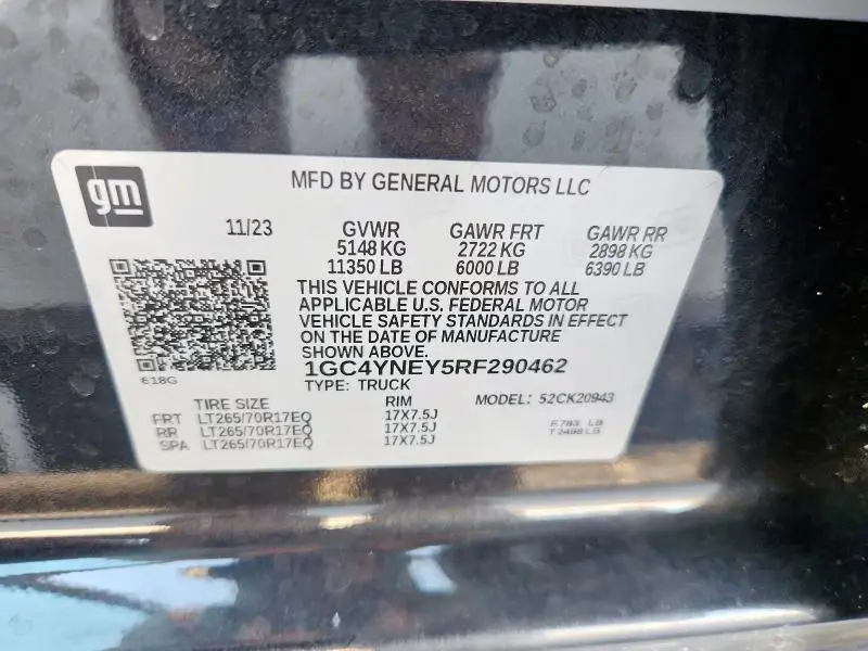 2024 CHEVROLET SILVERADO K2500 HEAVY DUTY LT  