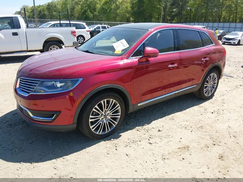 2016 LINCOLN MKX RESERVE