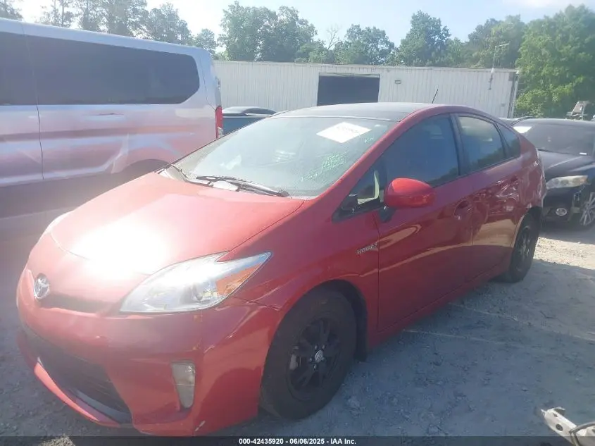 2012 TOYOTA PRIUS FOUR