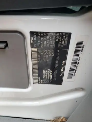 2015 MERCEDES-BENZ SPRINTER 2500  
