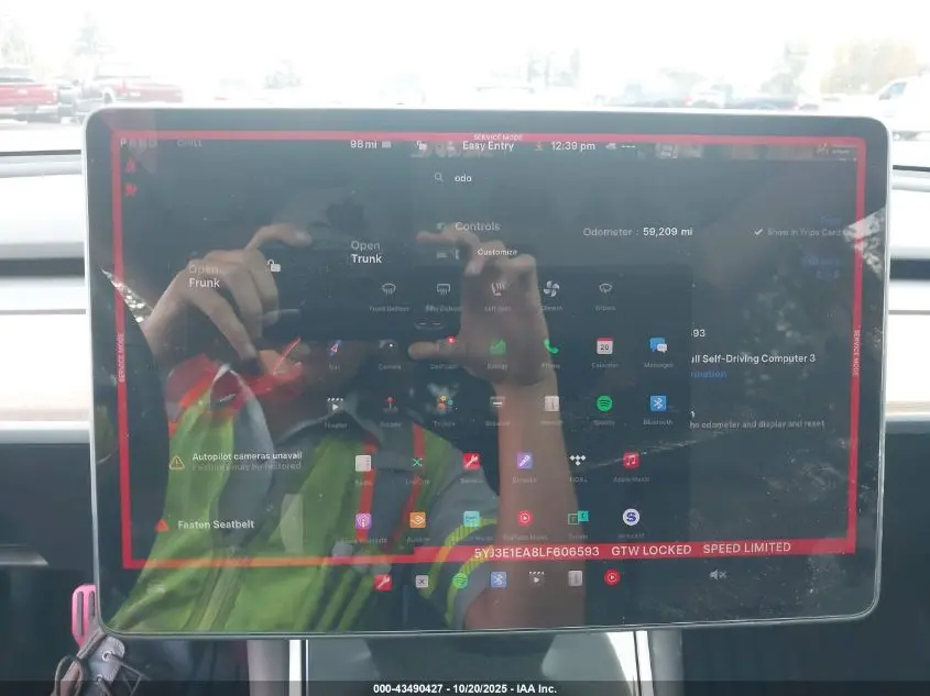 2020 TESLA MODEL 3 STANDARD RANGE PLUS REAR-WHEEL DRIVE/STANDARD RANGE REAR-WHEEL DRIVE