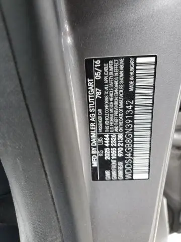 2016 MERCEDES-BENZ CLA 250 4MATIC  